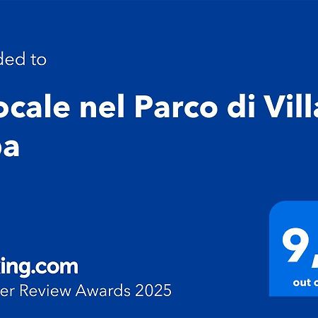 Bilocale nel Parco di Villa Erba Cernobbio Esterno foto